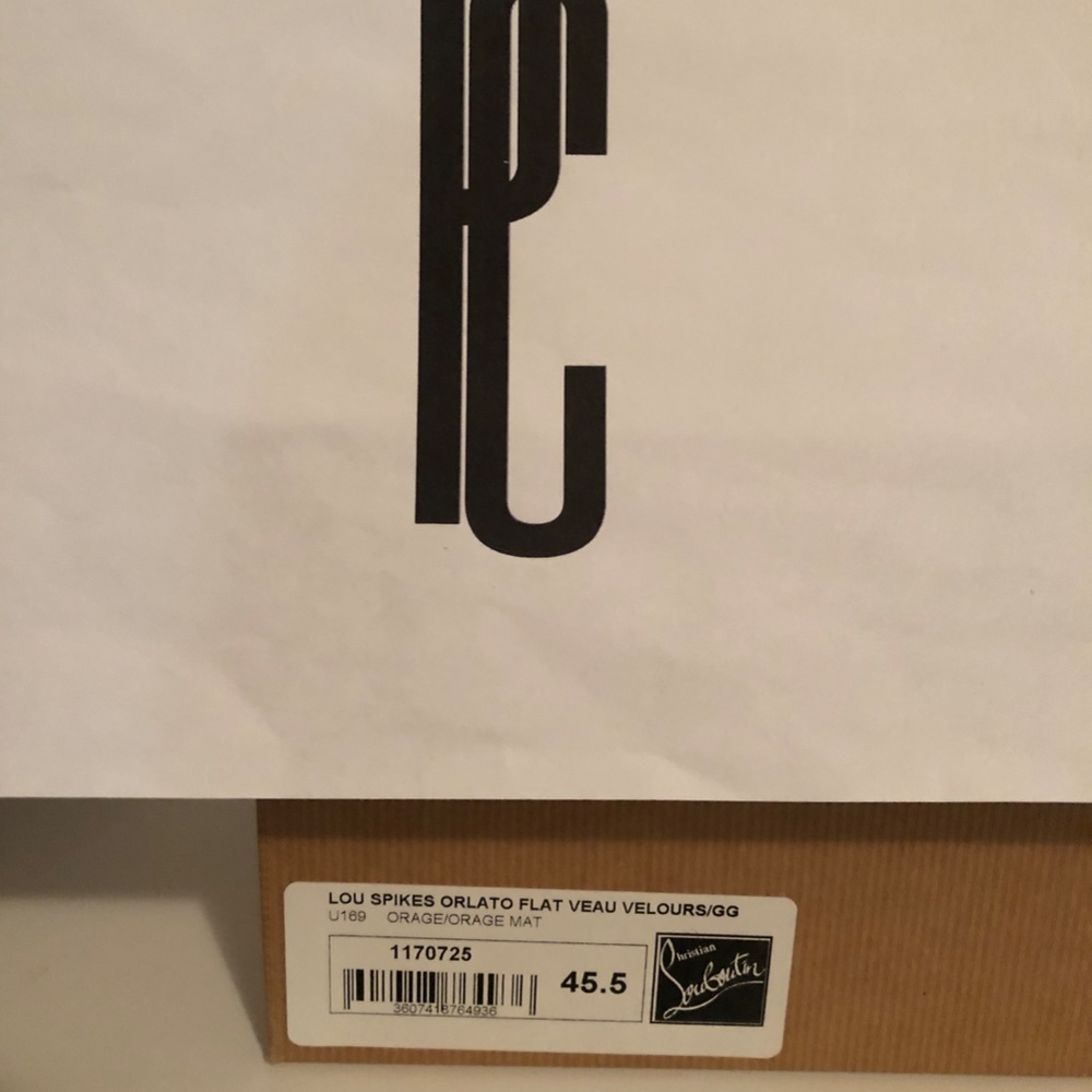 Christian Louboutin Lou Spikes Orlato Flat Sneakers - Picture 13 of 13